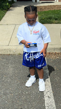 (Pre-order)KAMELL NIP Blue Mesh Shorts