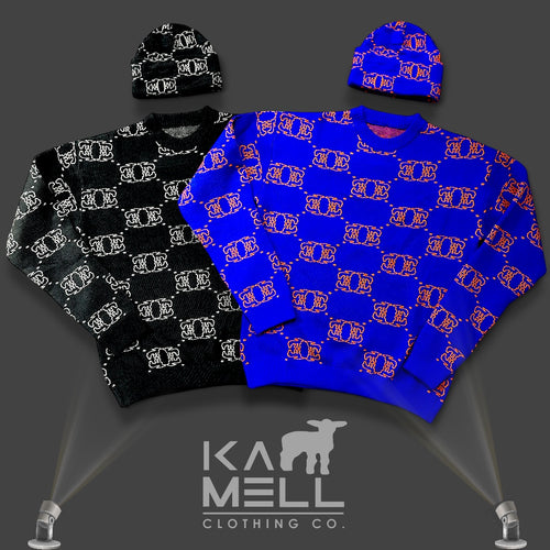 (PRE-OREDER) KAMELL MONOGRAM KNITTED SWEATER