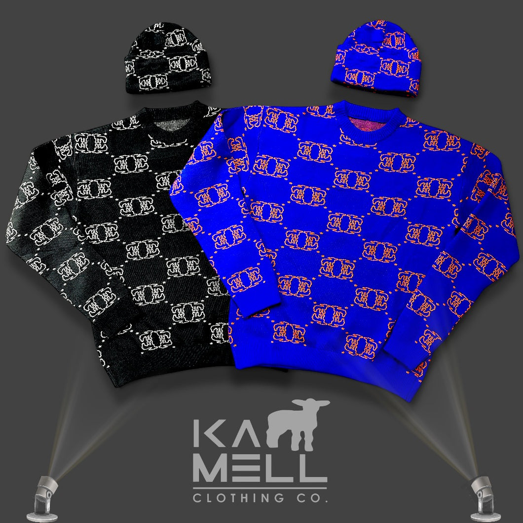 (PRE-OREDER) KAMELL MONOGRAM KNITTED SWEATER