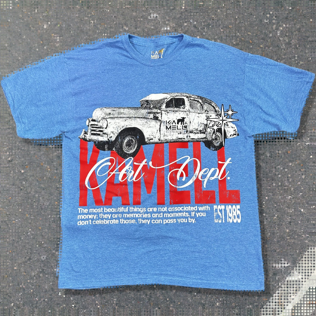 KAMELL VINTAGE CAR TEE – KAMELL CLOTHING