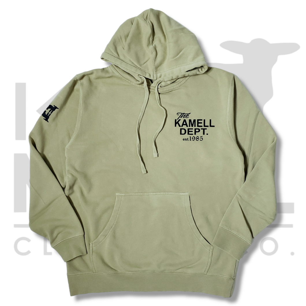 KAMELL DEPT. PIGMENT HOODIE