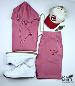 KAMELL PINK LIGHT WEIGHT VINTAGE HOODIE