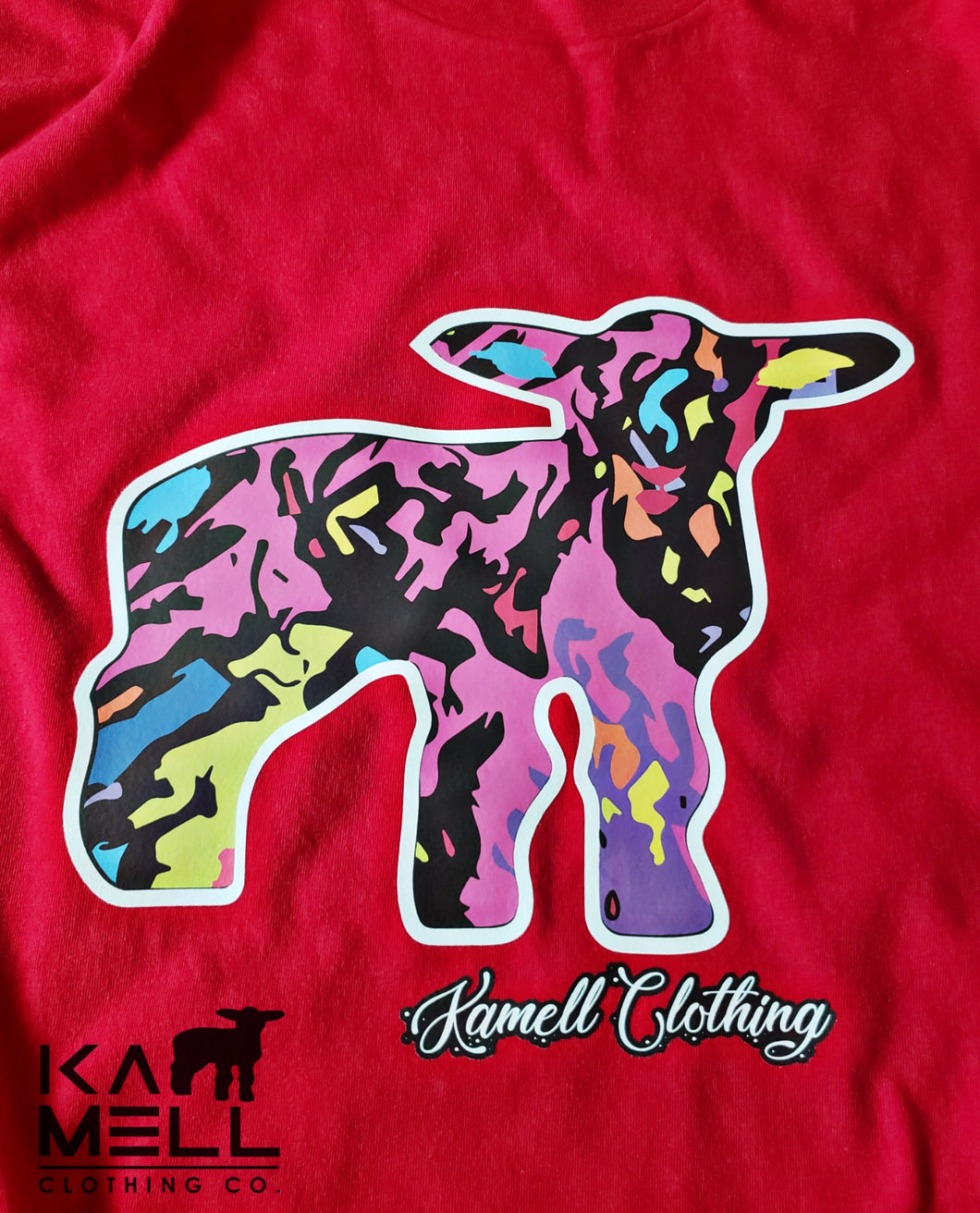 KAMELL COLORFUL LOGO TEE