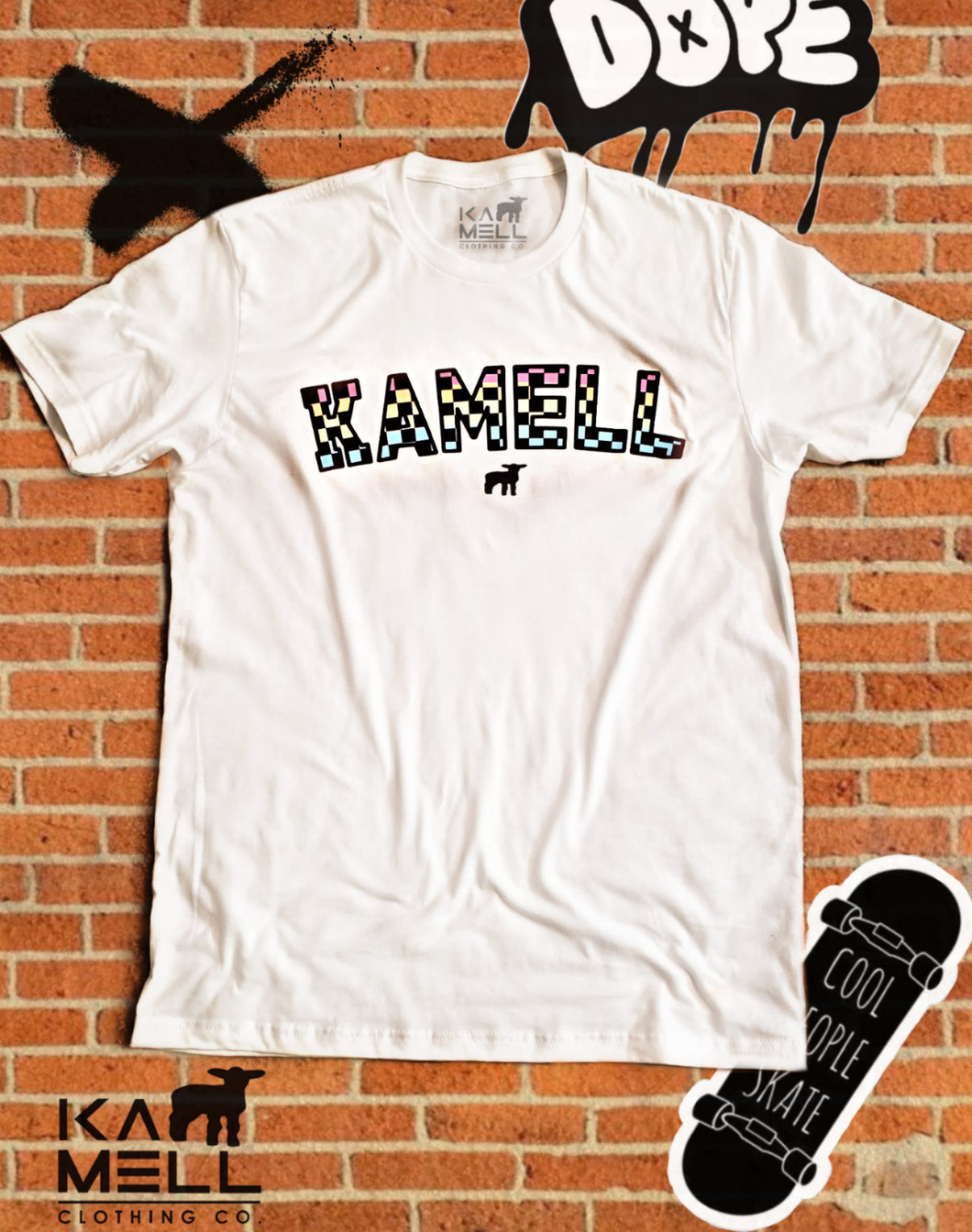 KAMELL CHECKERED TEE