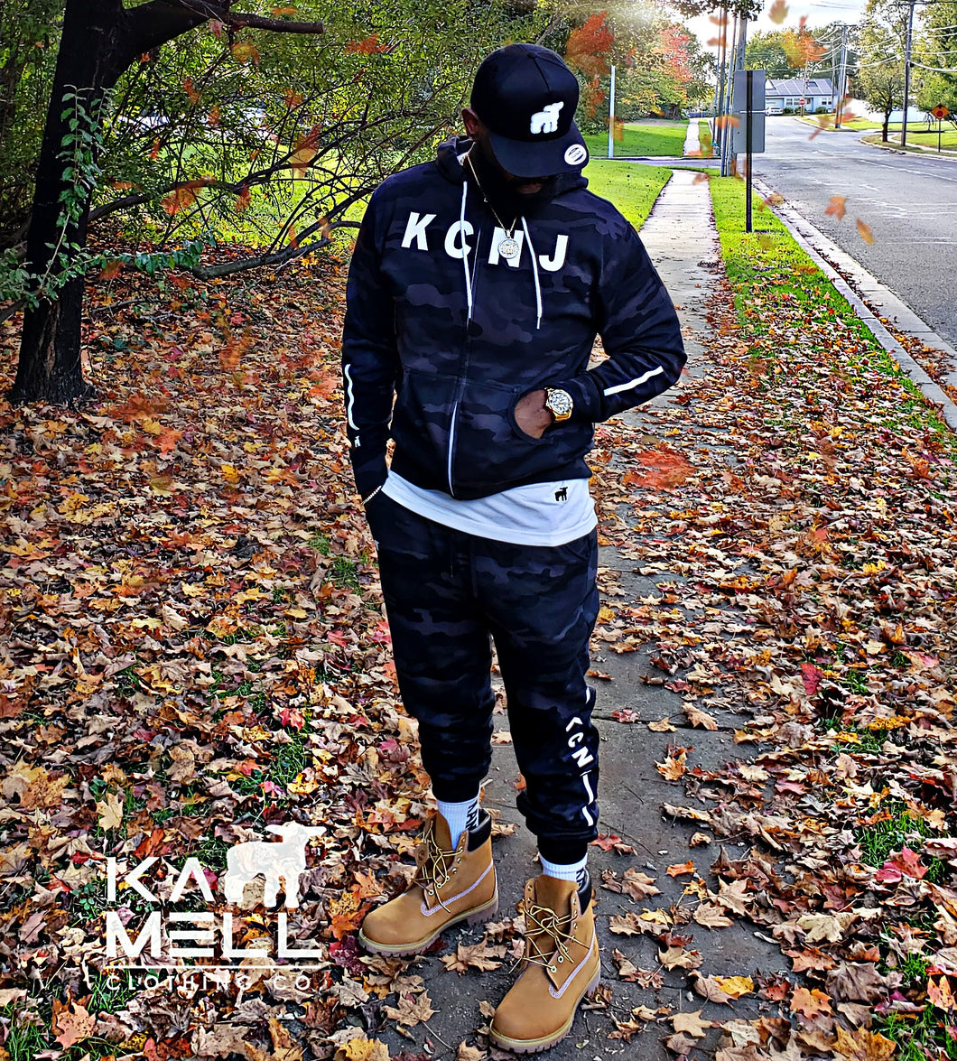 KCNJ CAMO FULL ZIP SWEATSUIT